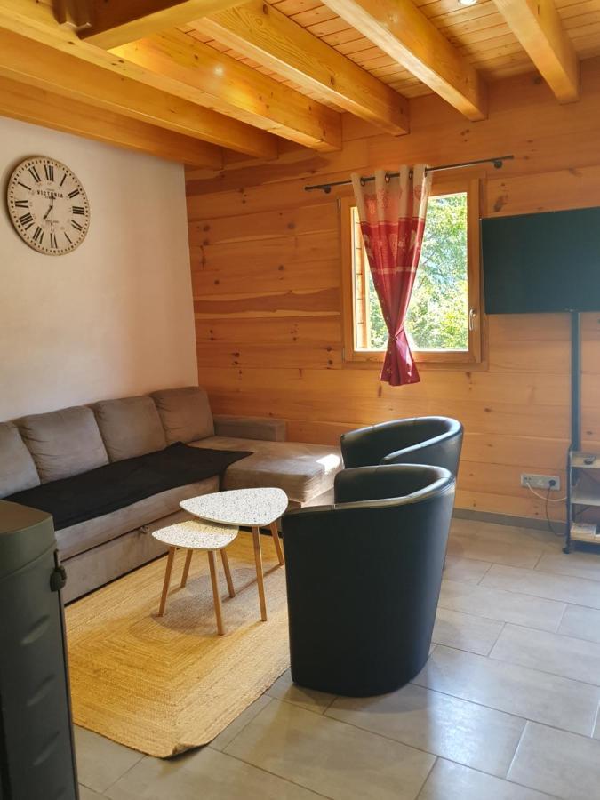 Chalet Des Charbonniers Avec Etang Saint-Maurice-sur-Moselle Buitenkant foto