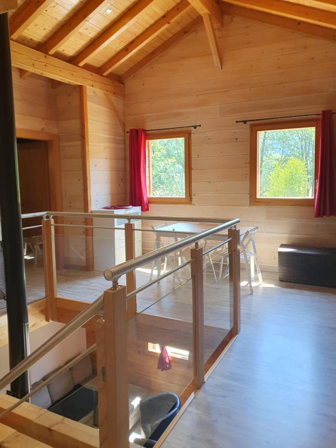 Chalet Des Charbonniers Avec Etang Saint-Maurice-sur-Moselle Buitenkant foto